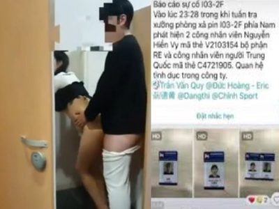 Nguyễn Hiền Vy cùng anh đồng nghiệp nện nhau trong nhà vệ sinh